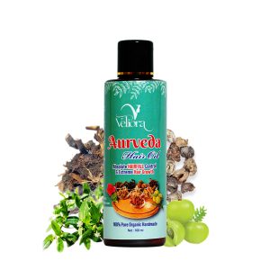 Veliora Ayurveda Hair Oil for Extreme Hair Growth | With Rosemary, Bhringaraj & Amla | Triple Care Formula 100ml